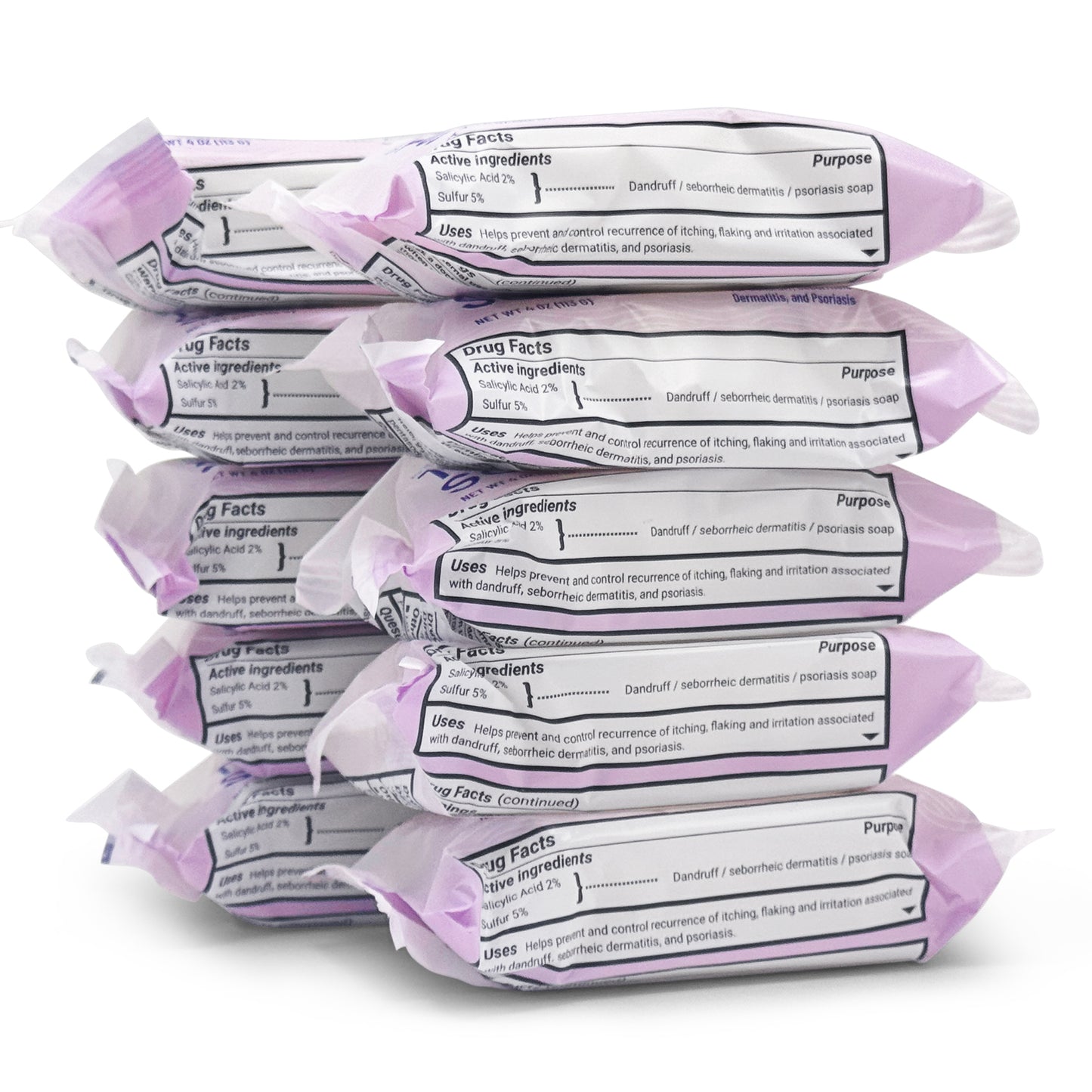 5% Sulfur + 2% Salicylic Acid Body and Facial Bar Soap