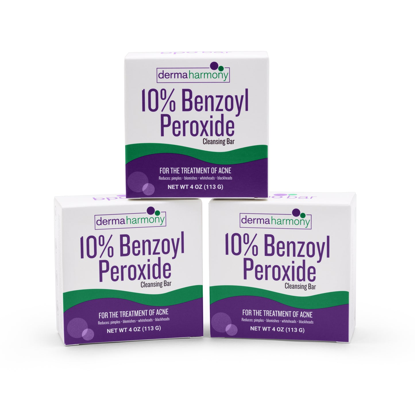 10% Benzoyl Peroxide Cleansing Bar (non-soap) - Unscented