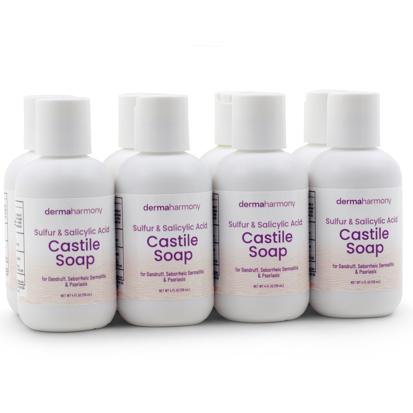 Sulfur + Salicylic Acid Castile Soap (Liquid)