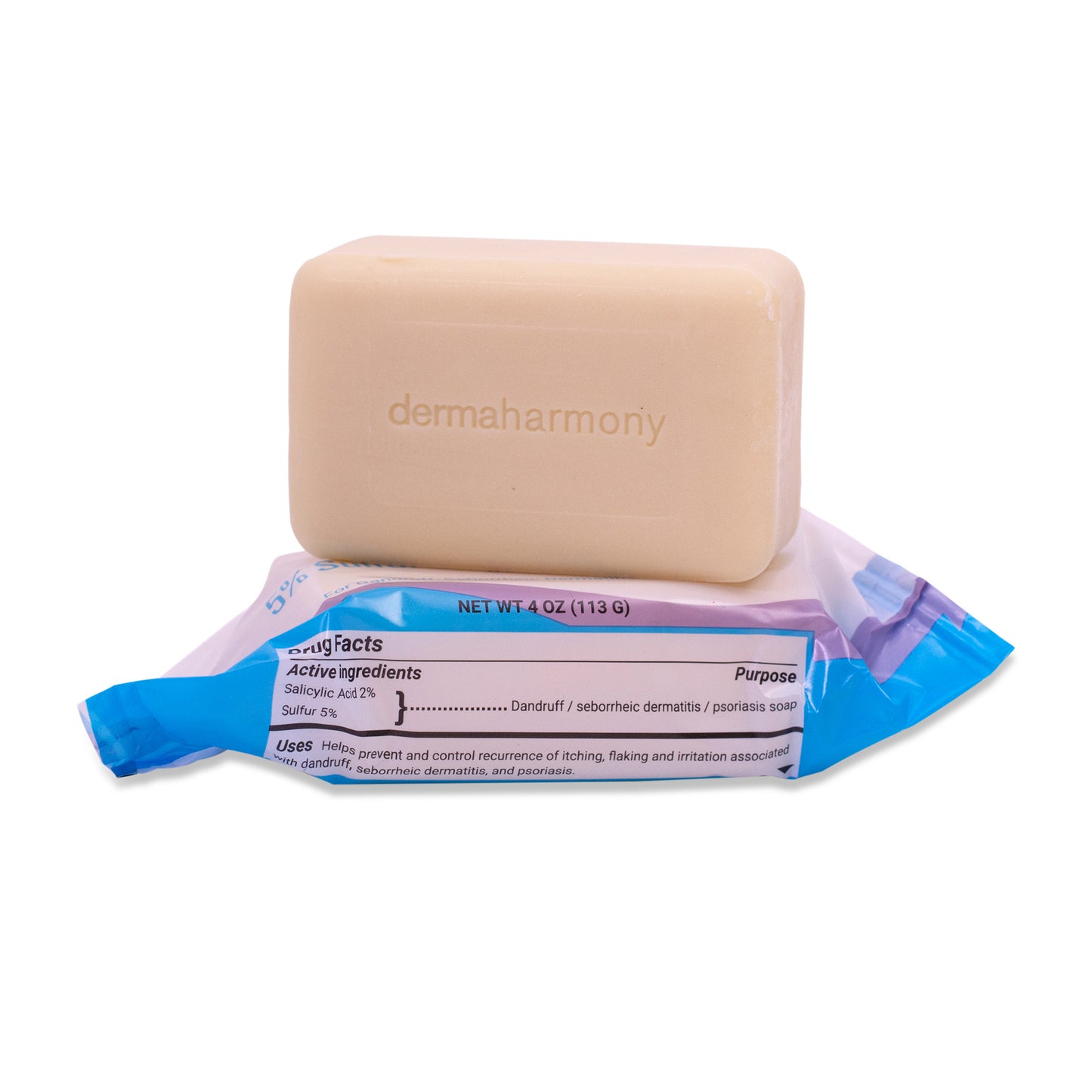 5% Sulfur & 2% Salicylic Acid Body and Facial Bar Soap