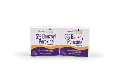 5% Benzoyl Peroxide Cleansing Bar (non-soap) - Unscented