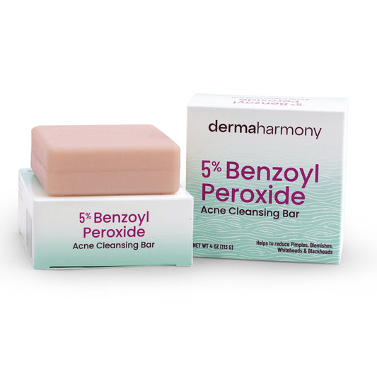 5% Benzoyl Peroxide Cleansing Bar (non-soap) - Unscented