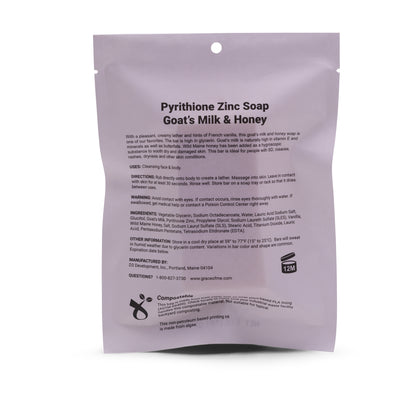 2% Pyrithione Zinc Soap - Goat's Milk & Honey