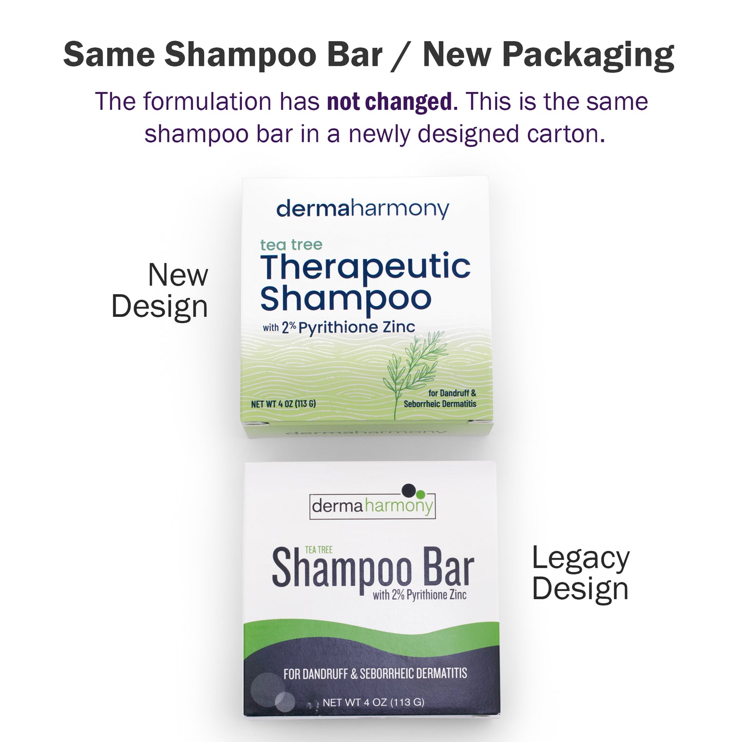 2% Pyrithione Zinc Dandruff & Seborrheic Dermatitis Shampoo Bar - Tea Tree