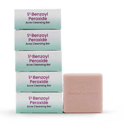 5% Benzoyl Peroxide Cleansing Bar (non-soap) - Unscented