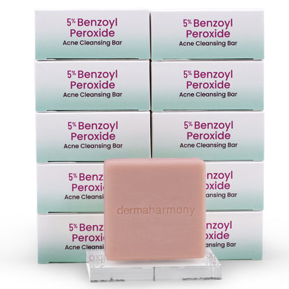 5% Benzoyl Peroxide Cleansing Bar (non-soap) - Unscented