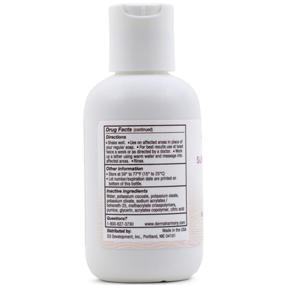 Sulfur + Salicylic Acid Castile Soap (Liquid)