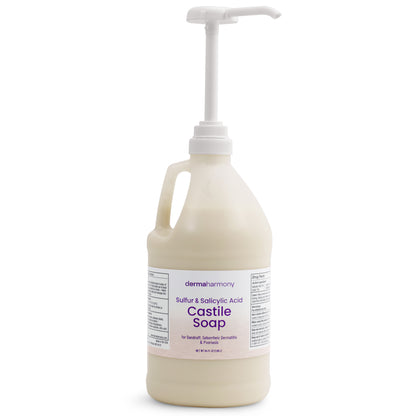 Sulfur + Salicylic Acid Castile Soap (Liquid)