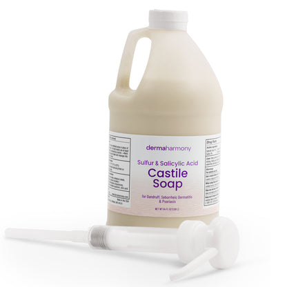 Sulfur + Salicylic Acid Castile Soap (Liquid)