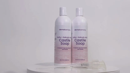 Sulfur + Salicylic Acid Castile Soap (Liquid)