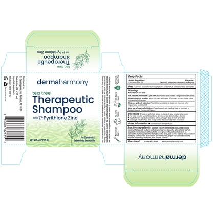 2% Pyrithione Zinc Dandruff & Seborrheic Dermatitis Shampoo Bar - Tea Tree