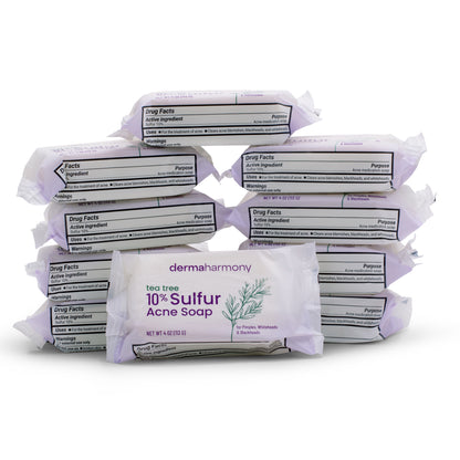 10% Sulfur with Tea Tree Oil Bar Soap