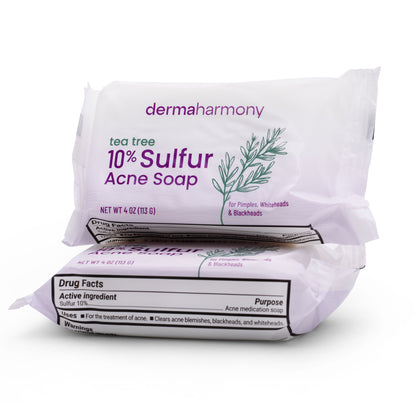 10% Sulfur with Tea Tree Oil Bar Soap