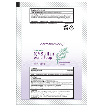 10% Sulfur with Tea Tree Oil Bar Soap