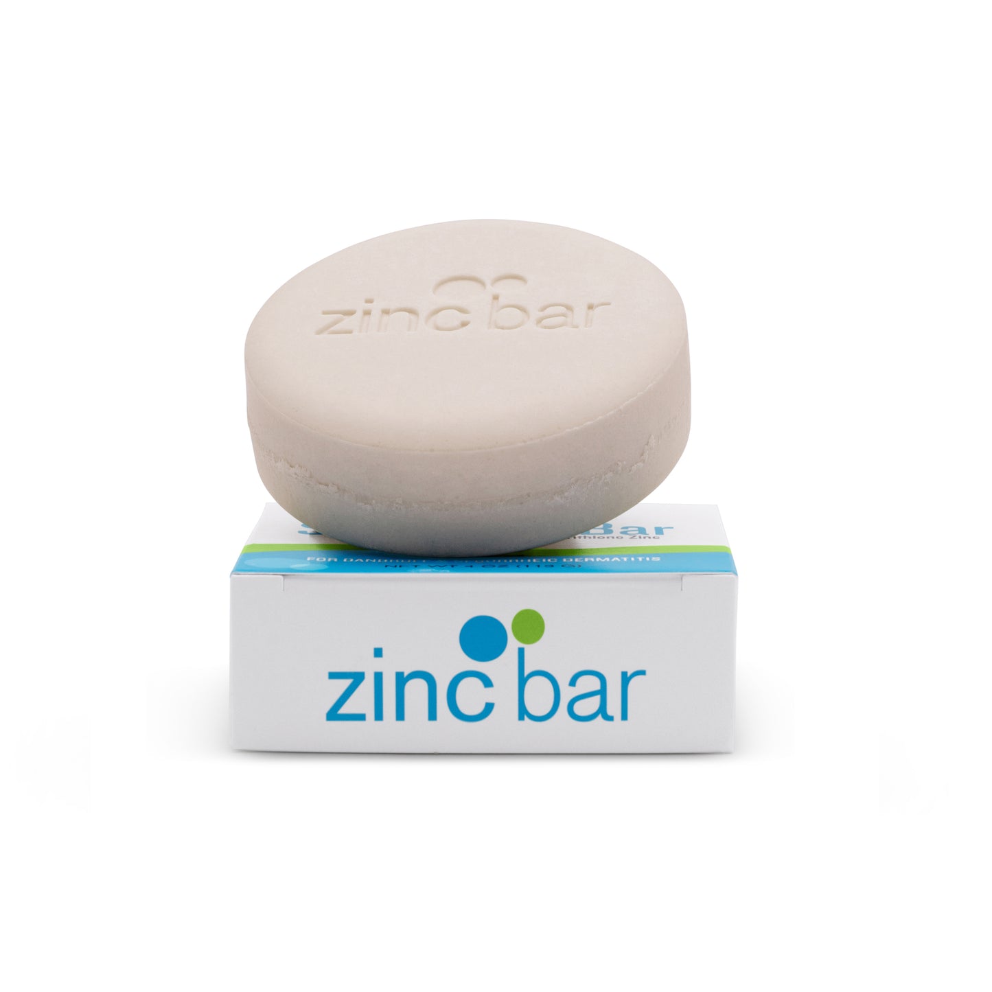 2% Pyrithione Zinc Dandruff & Seborrheic Dermatitis Shampoo Bar - Peppermint