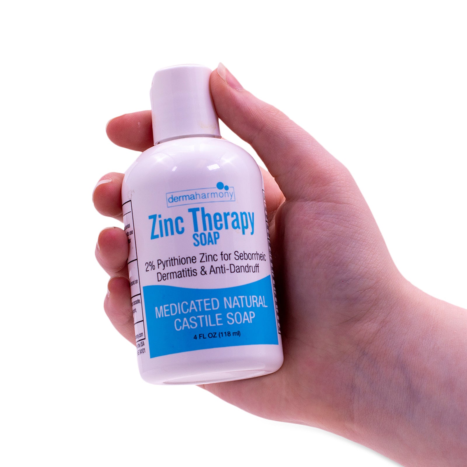 JJ CARE Zinc Soap - Daily Medicated 2% Zinc Pyrithione Soap - Zinc