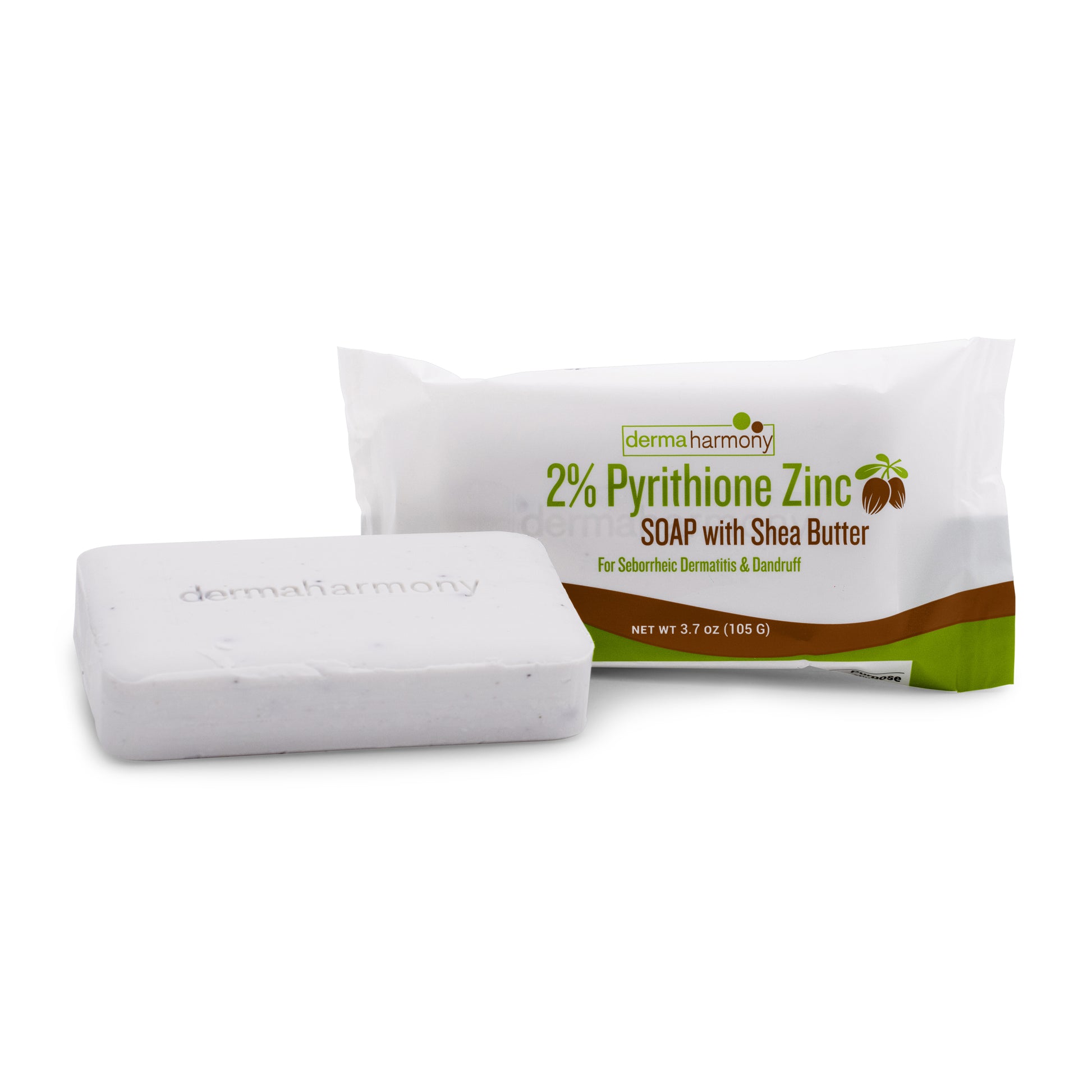 2 Zinc Pyrithione (ZNP BAR) Shea Butter Soap DermaHarmony