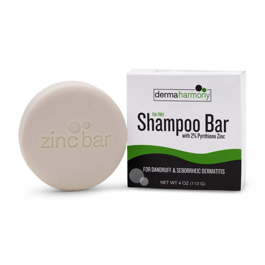 2% Pyrithione Zinc Dandruff & Seborrheic Dermatitis Shampoo Bar - Tea Tree