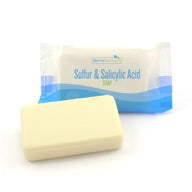 10% Sulfur & 3% Salicylic Acid Body and Facial Bar Soap - WRAPPER / 72 BARS (3.7 OZ EA)